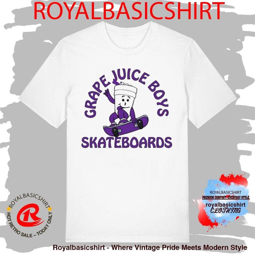 Grape Juice Boys Skateboards Shirt