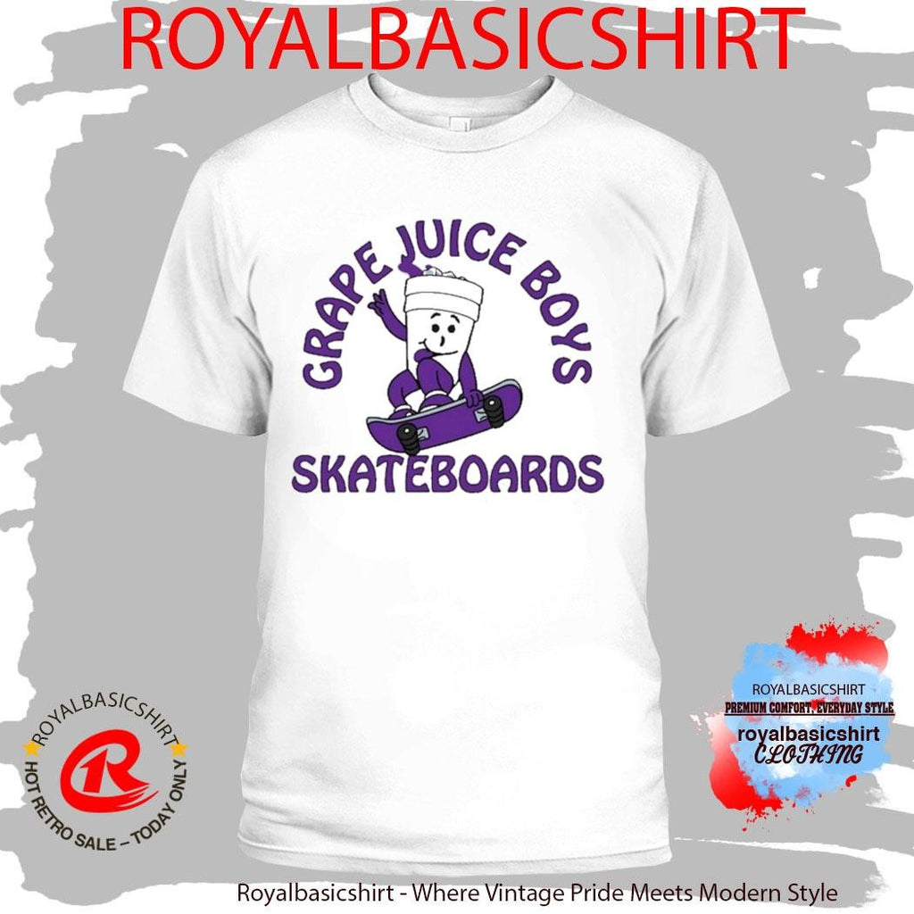 Grape Juice Boys Skateboards Shirt