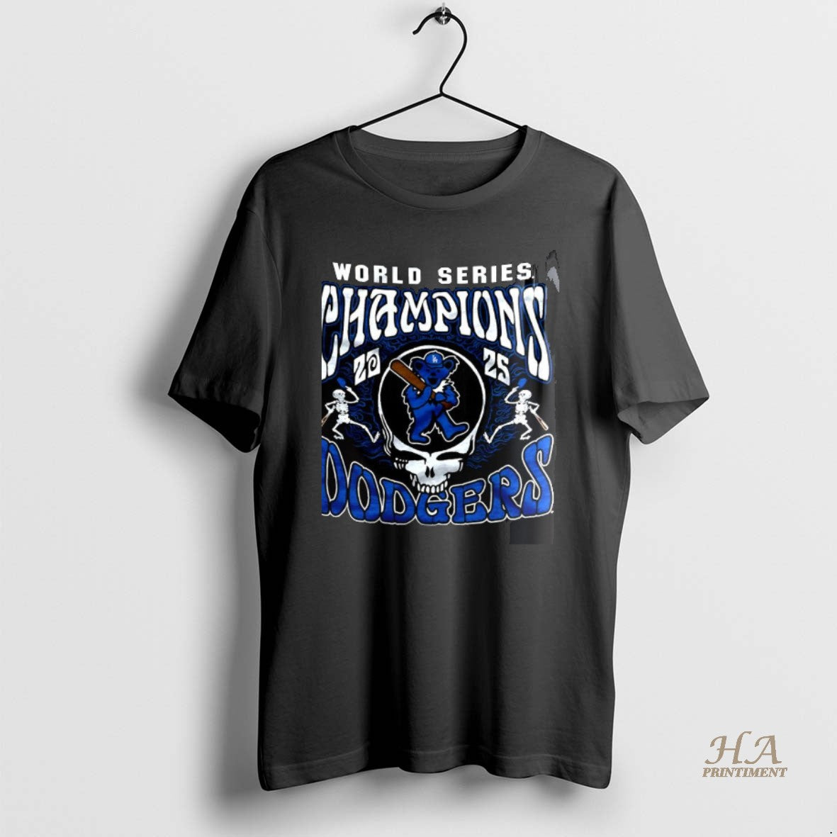 Official Grateful X Los Angeles Dodgers World Series Champions 2025 Shirt Hoodie Sweatshirt | PurePodTees.com