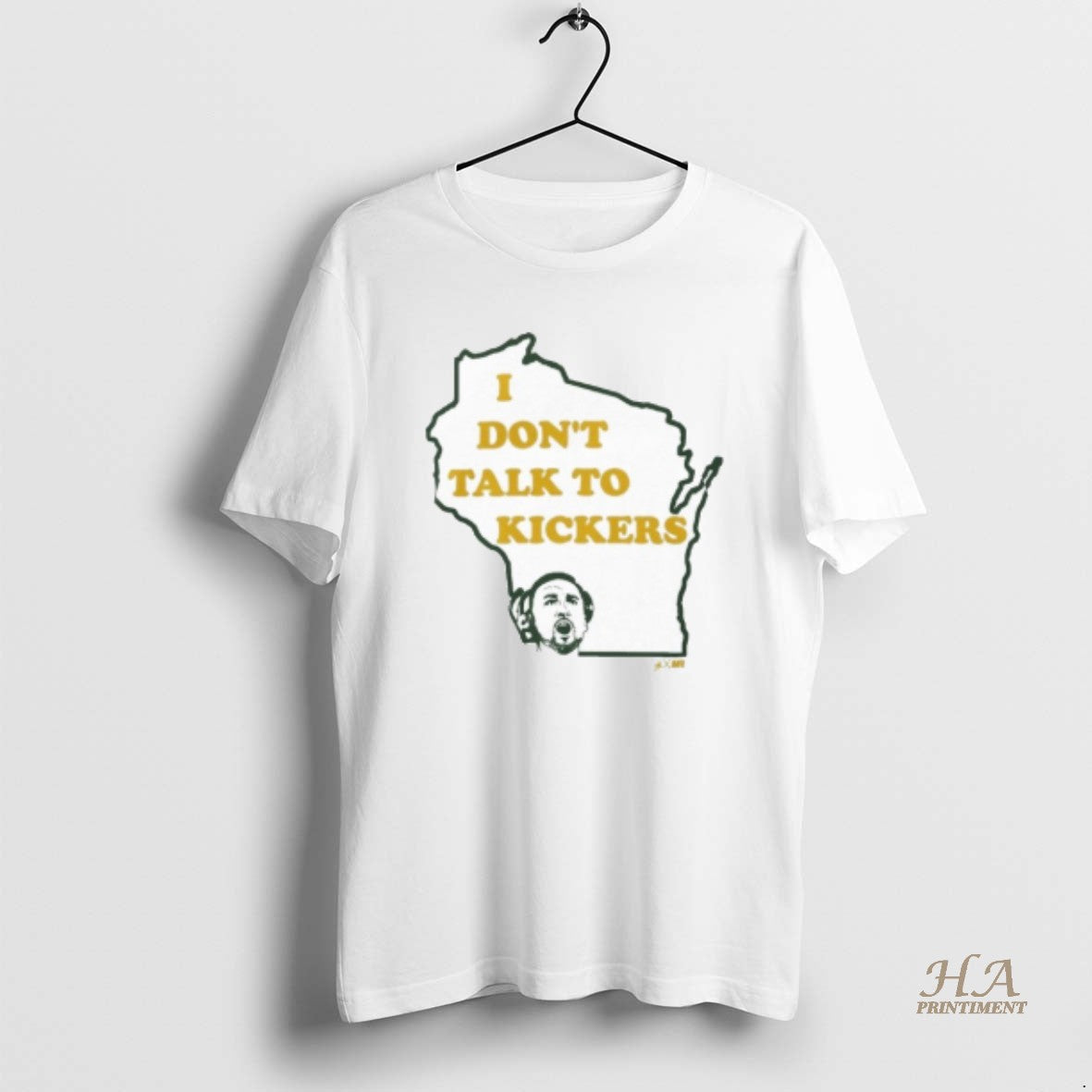 Official Green Bay Packers I Dont Talk To Kickers Shirt Hoodie Sweatshirt | PurePodTees.com