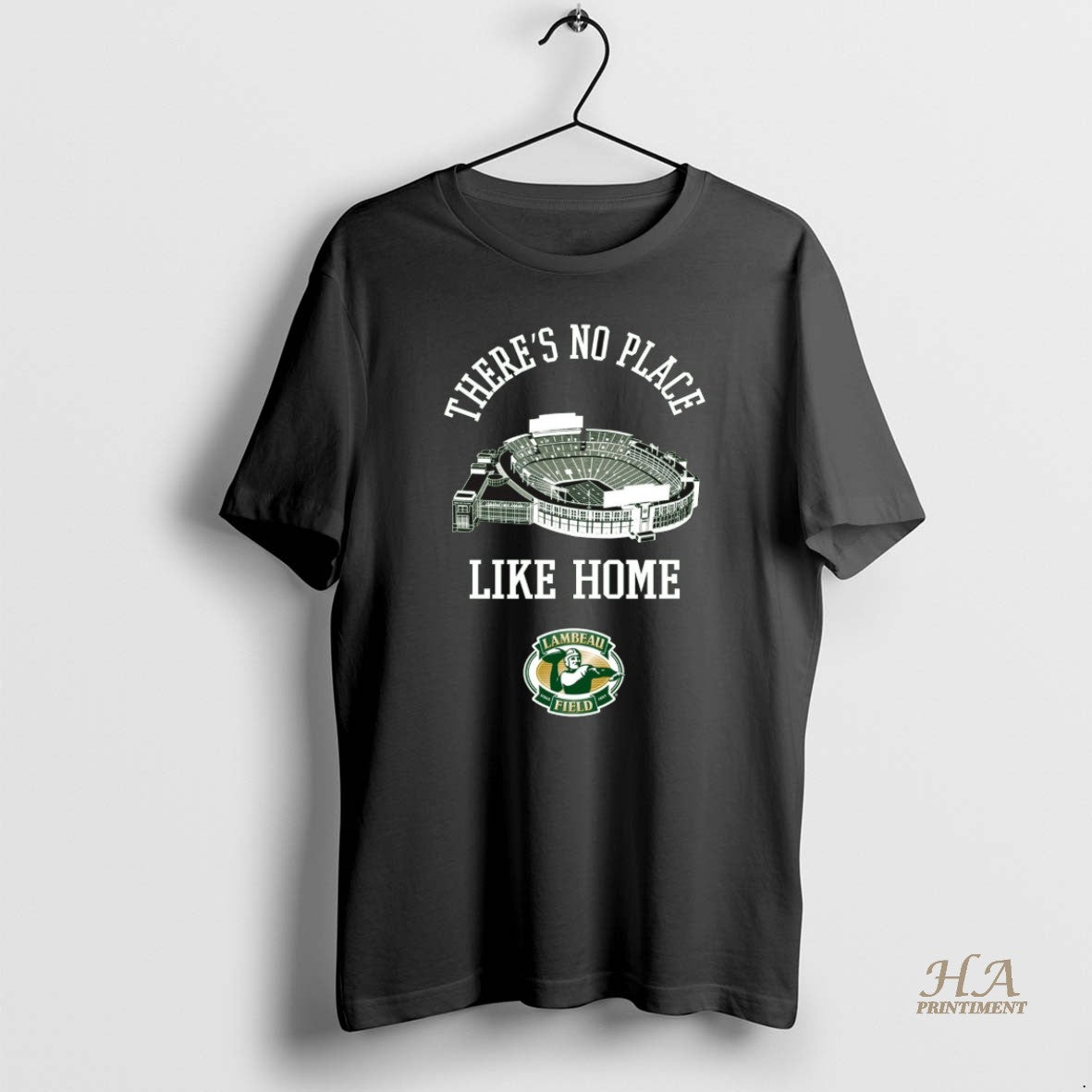 Official Green Bay Packers Lambeau Field Theres No Place Like Home Shirt Hoodie Sweatshirt | PurePodTees.com