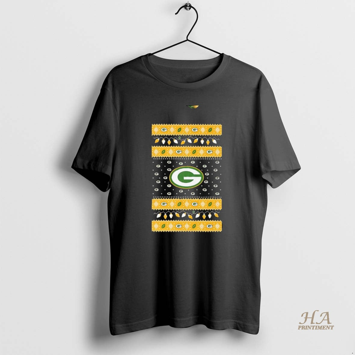 Official Green Bay Packers Ugly Christmas Light Shirt Hoodie Sweatshirt | PurePodTees.com