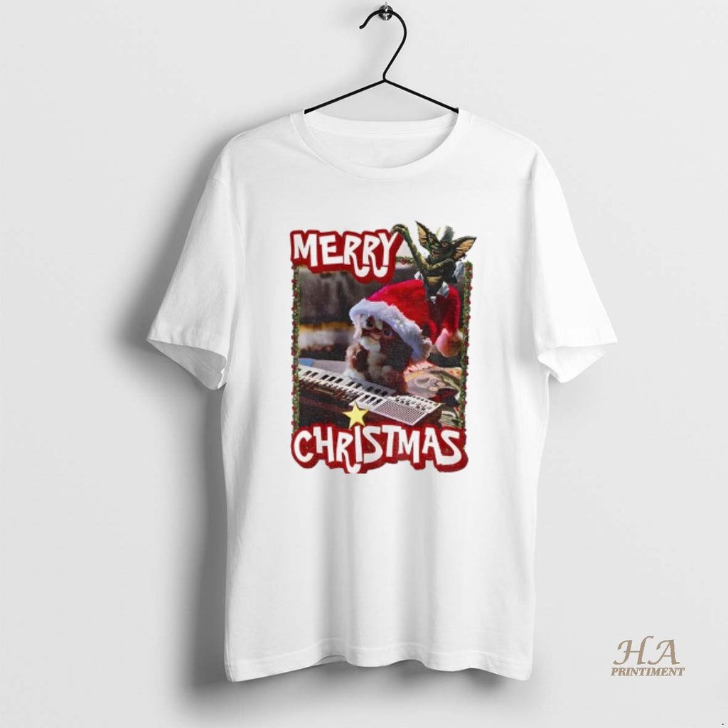 Official Gremlins Movie Santa Merry Christmas Shirt Hoodie Sweatshirt | PurePodTees.com