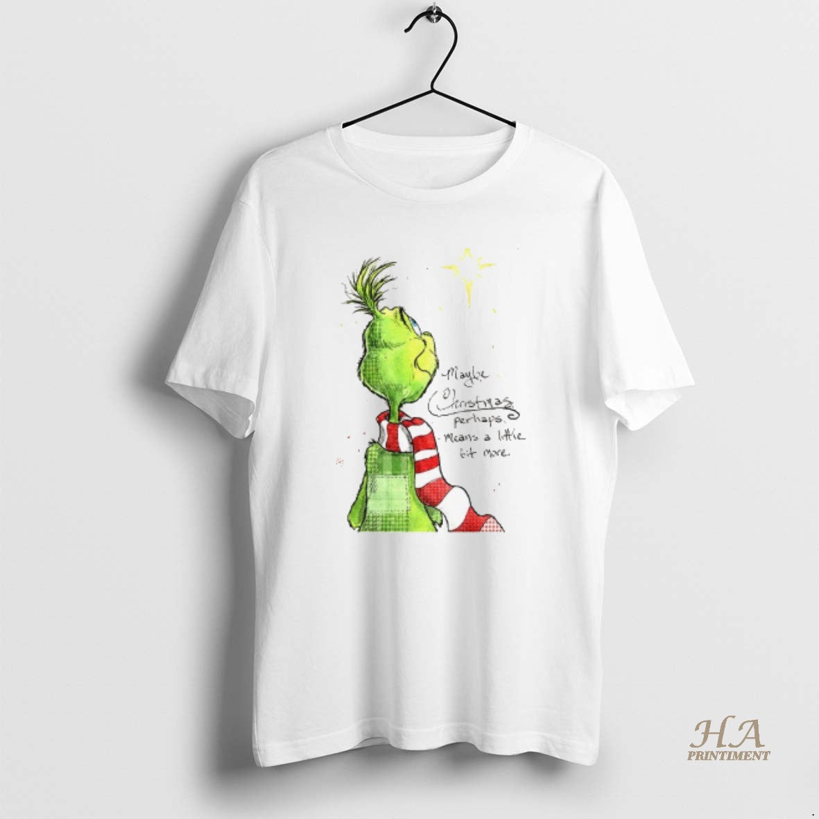 Official Grinch Christmas Maybe Christmas Doesnt Come From A Store Shirt Hoodie Sweatshirt | PurePodTees.com