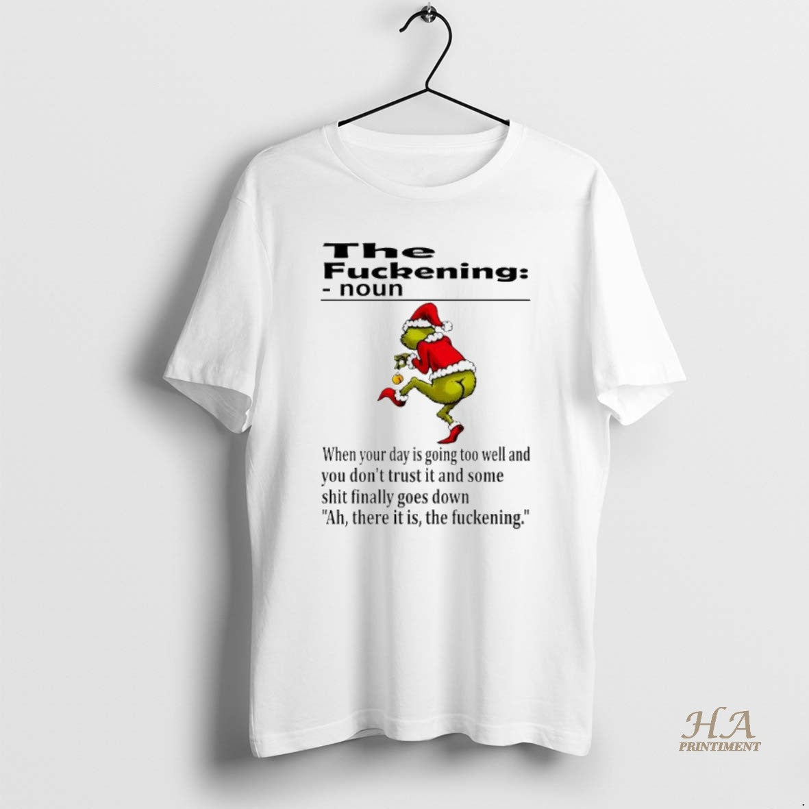 Official Grinch Christmas The Fuckening Shirt Hoodie Sweatshirt | PurePodTees.com
