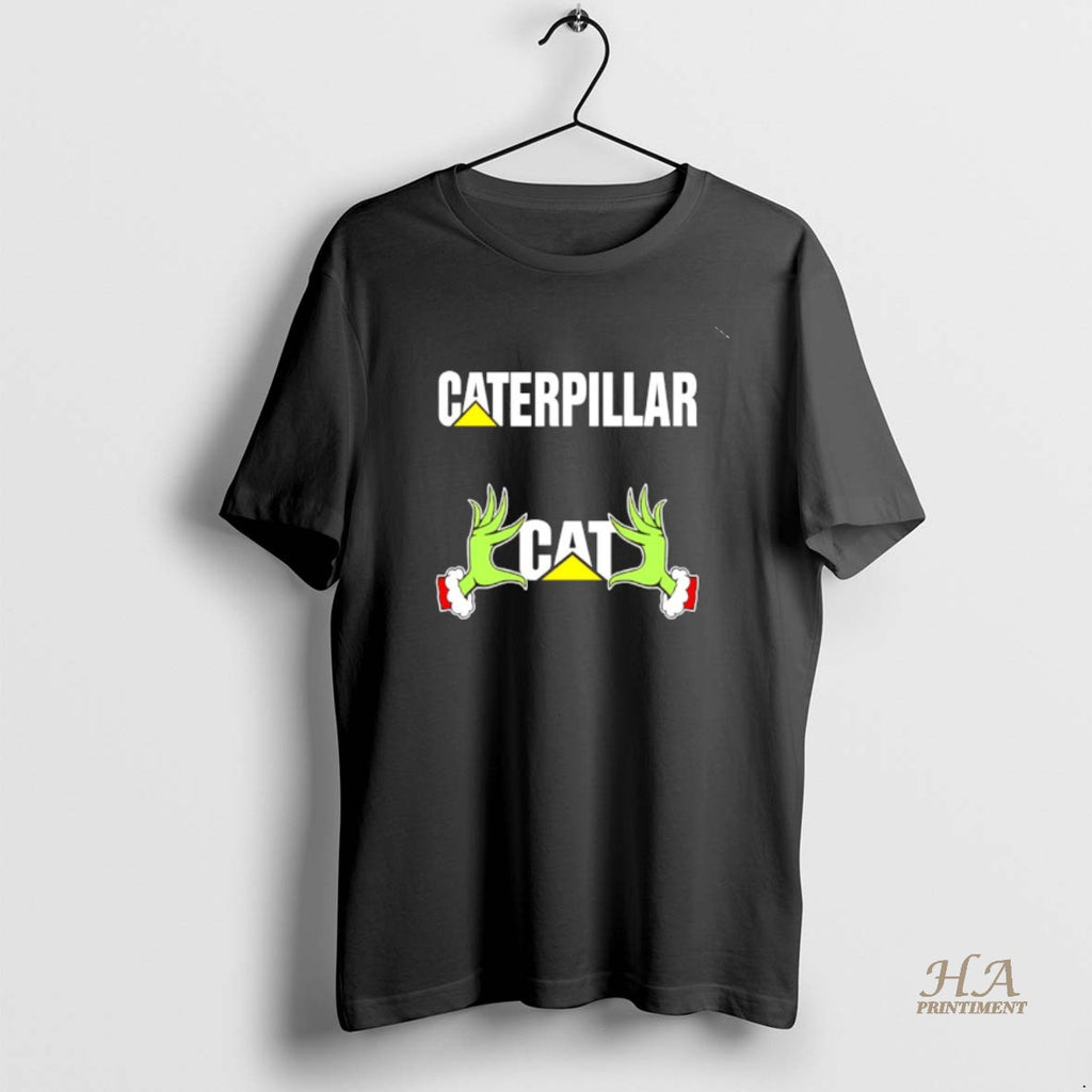 Official Grinch Hand Love Caterpillar Christmas 2025 Shirt Hoodie Sweatshirt | PurePodTees.com