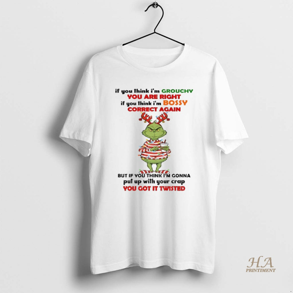 Official Grinch Im Not Crazy Im Special No Wait Maybe Im Crazy One Second Shirt Hoodie Sweatshirt | PurePodTees.com