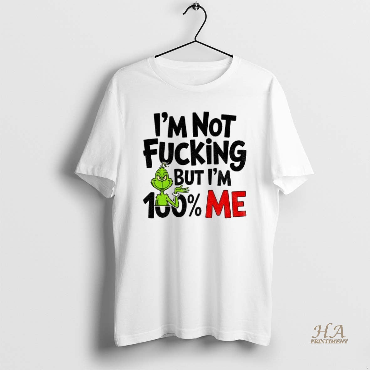 Official Grinch Santa Im Not Fucking But Im 100 Me Christmas Shirt Hoodie Sweatshirt | PurePodTees.com