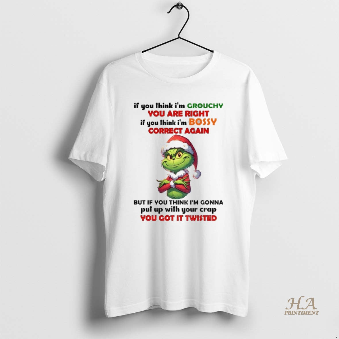 Official Grinch Santa Im Sorry I Didnt Mean To Push All Your Buttons I Was Shirt Hoodie Sweatshirt | PurePodTees.com