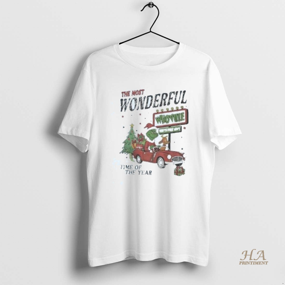 Official Grinch Whoville The Most Wonderful Time Christmas Shirt Hoodie Sweatshirt | PurePodTees.com