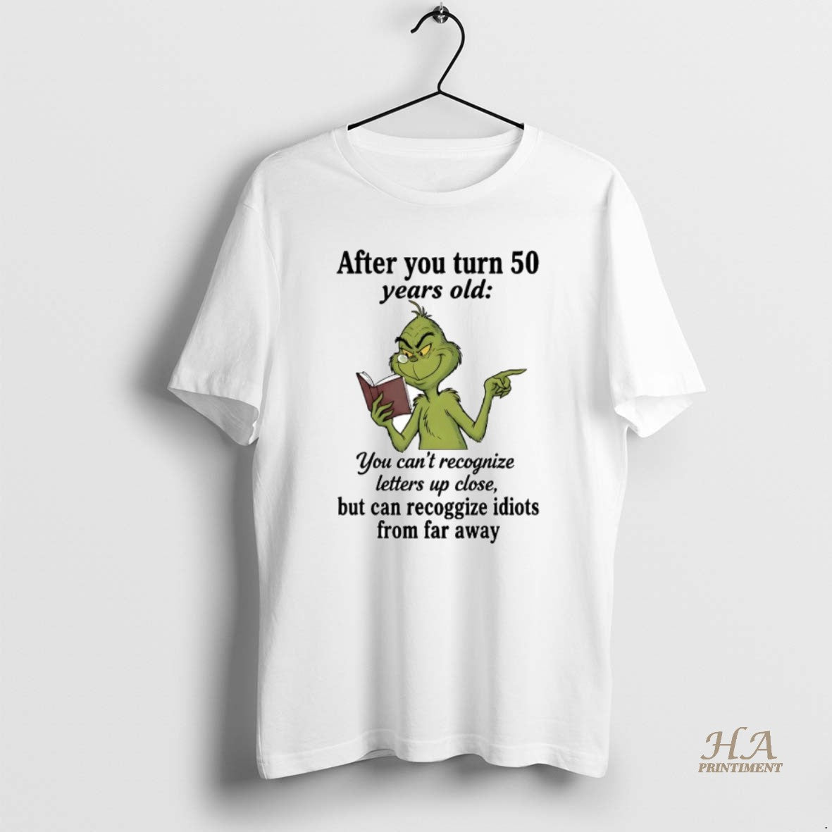 Official Grinch After You Turn 50 Years Old Shirt Hoodie Sweatshirt | PurePodTees.com
