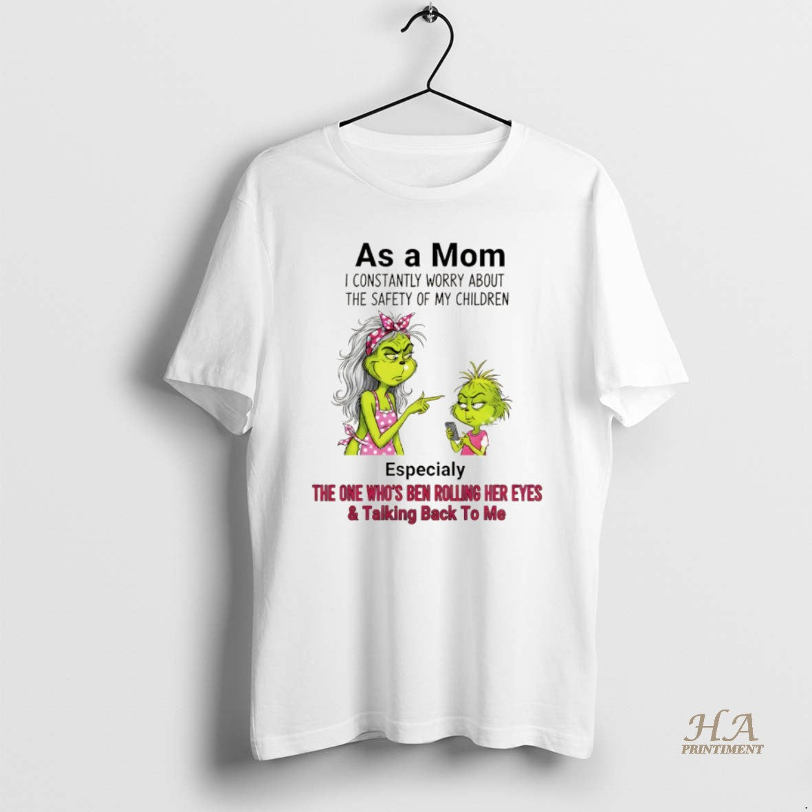 Official Grinch As A Mom I Constantly Worry About The Safety Of My Children Especially Shirt Hoodie Sweatshirt