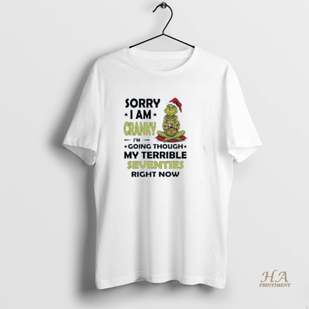 Official Grinch Sorry Im Cranky Im Going Through Christmas Shirt Hoodie Sweatshirt | PurePodTees.com