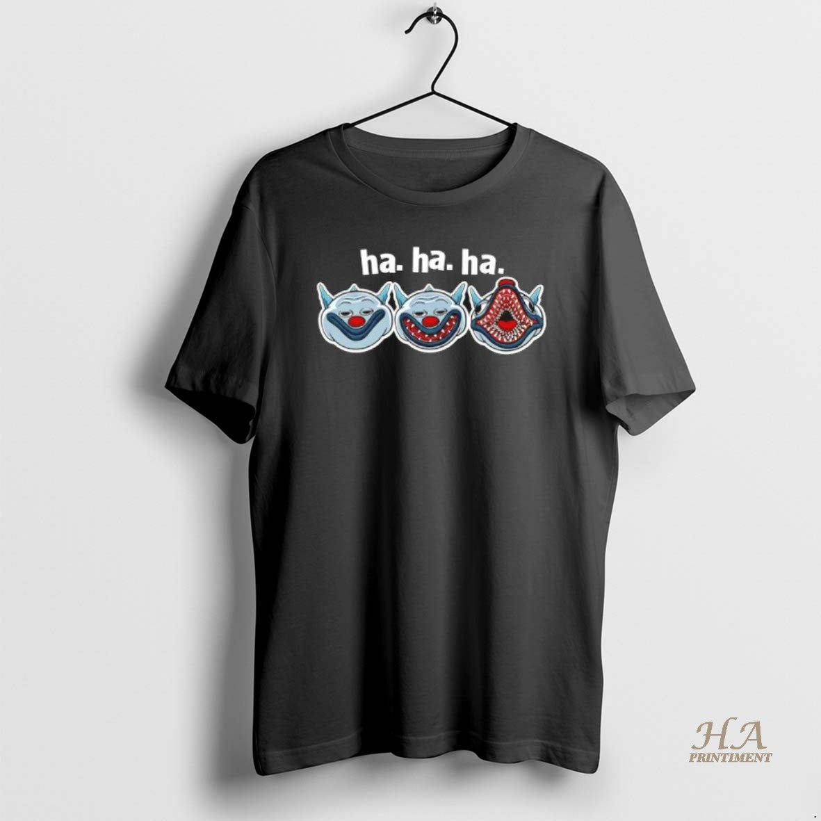 Official Ha Ha Ha Shirt Hoodie Sweatshirt | PurePodTees.com