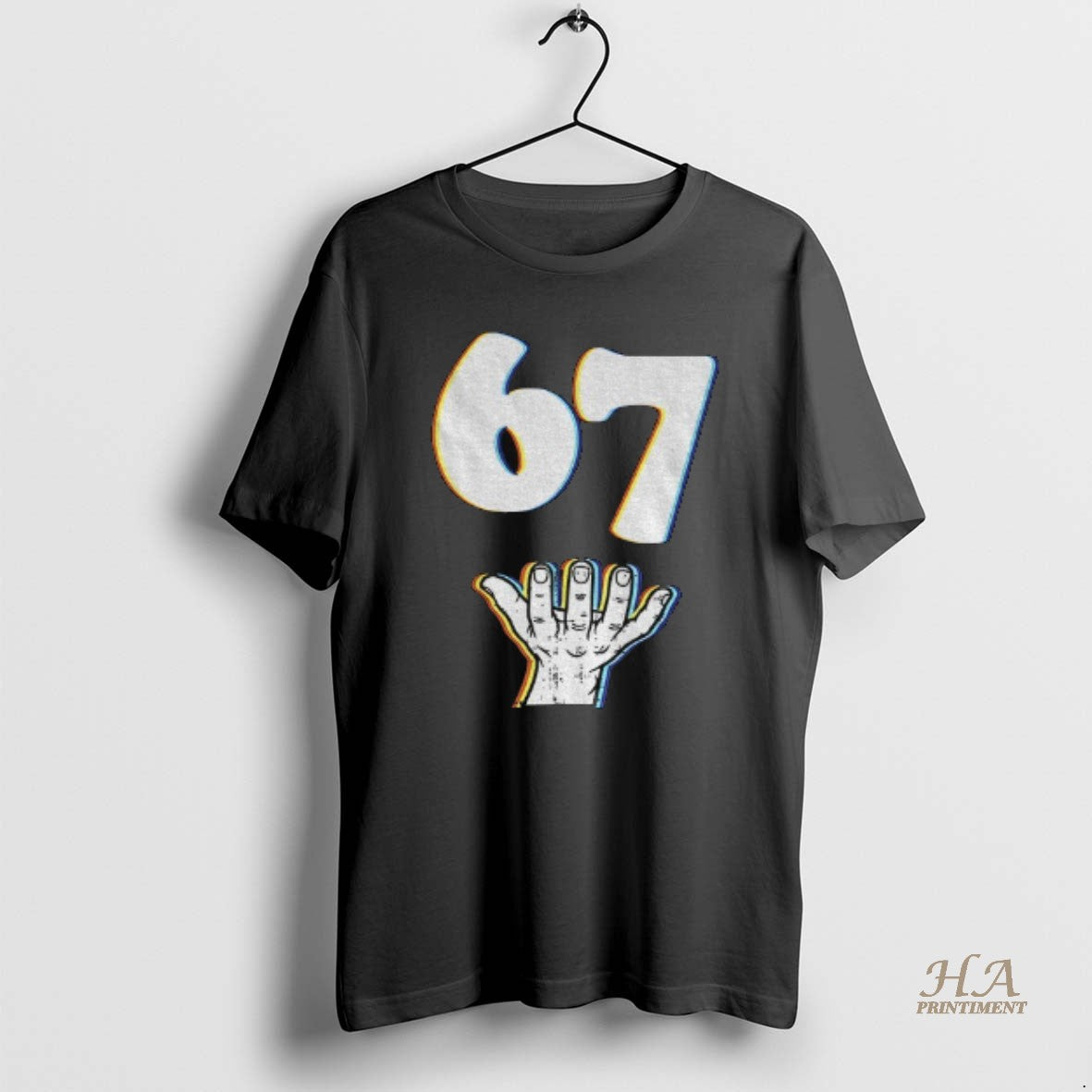 Official Hand 67 Meme Funny Shirt Hoodie Sweatshirt | PurePodTees.com