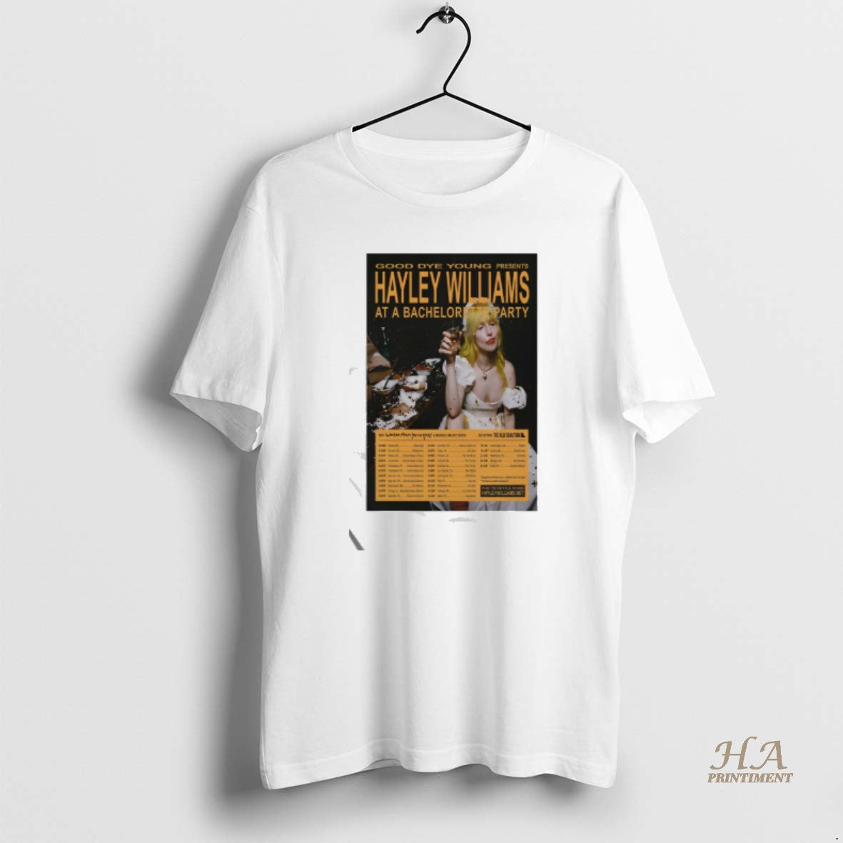 Official Hayley Good Dye Young Presents Tour 2026 Shirt Hoodie Sweatshirt | PurePodTees.com