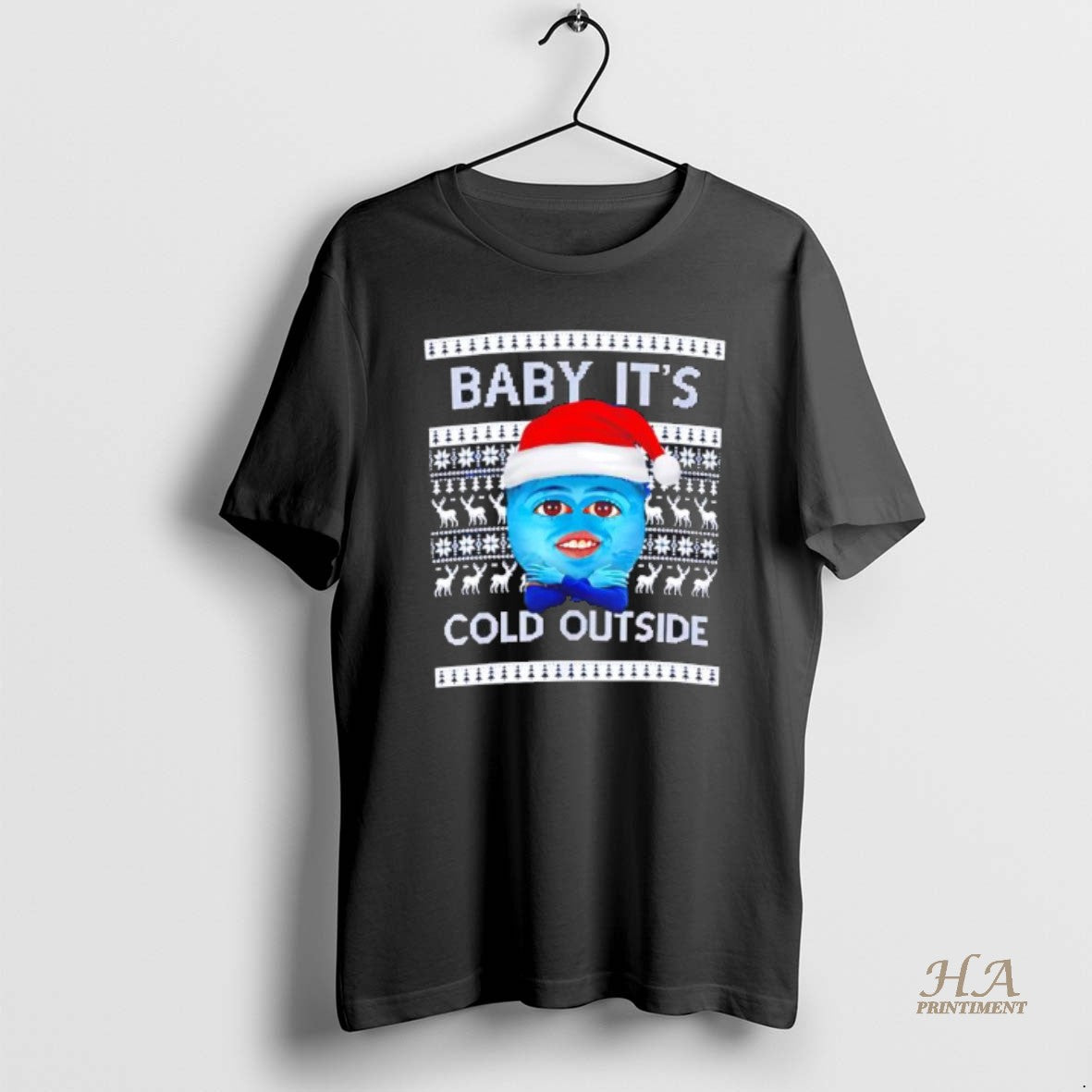 Official Head Cold Palmer Baby Its Cold Outside Christmas Black Shirt Hoodie Sweatshirt | PurePodTees.com