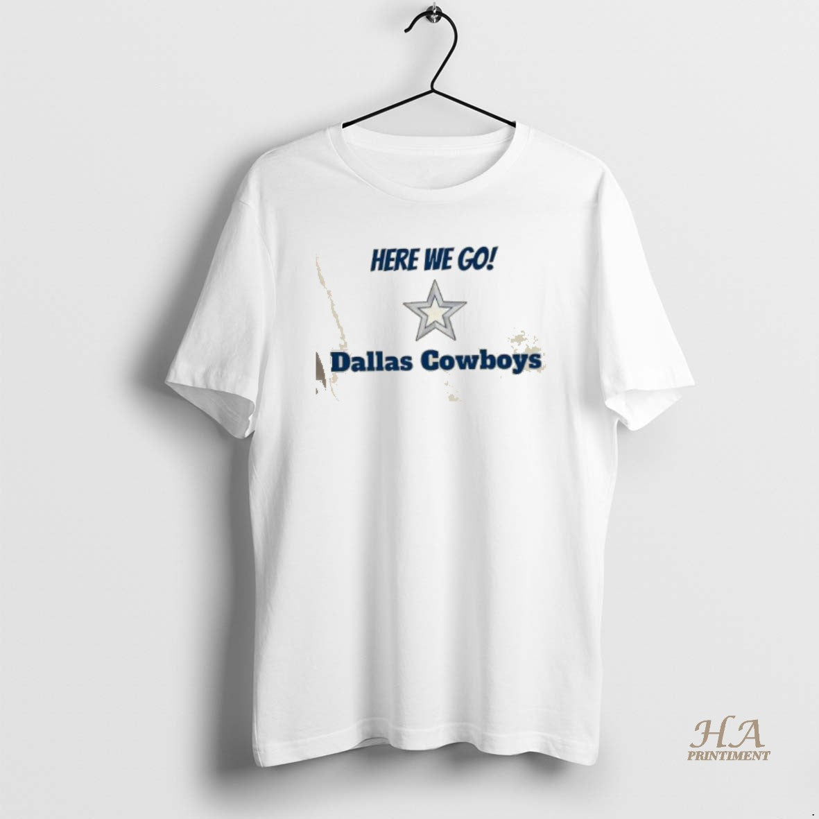 Official Here We Go Dallas Cowboys Football Shirt Hoodie Sweatshirt | PurePodTees.com