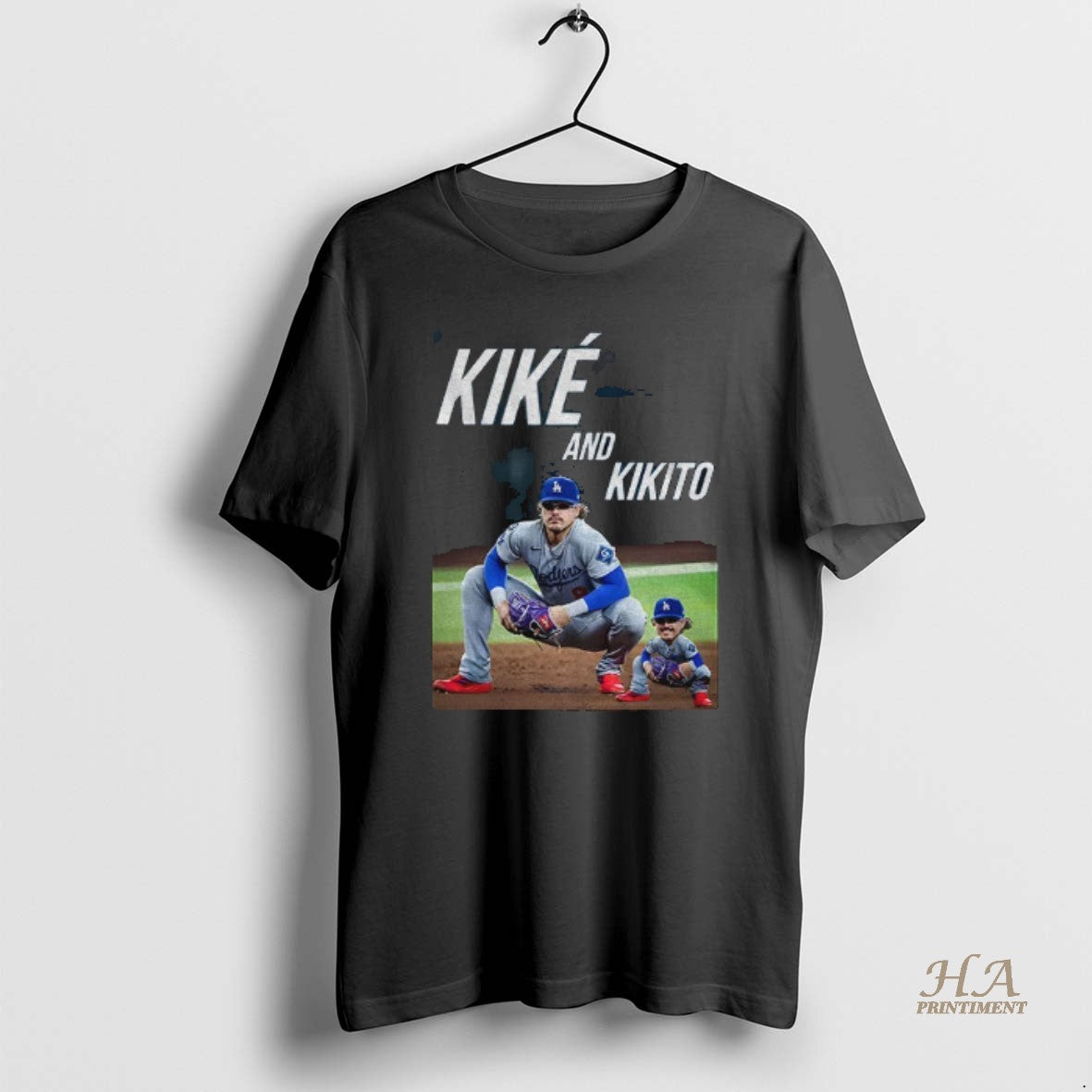 Official Hernandez Kike And Kikito Dodgers Photo Shirt Hoodie Sweatshirt | PurePodTees.com