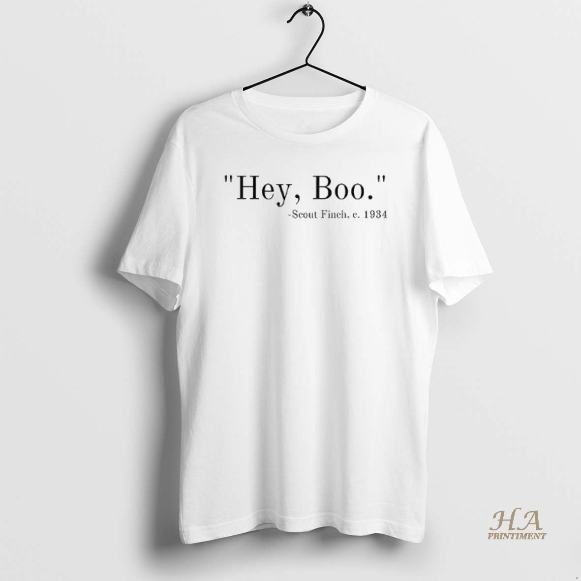 Official Hey Boo Scout Finch To Kill A Mockingbird Shirt Hoodie Sweatshirt | PurePodTees.com