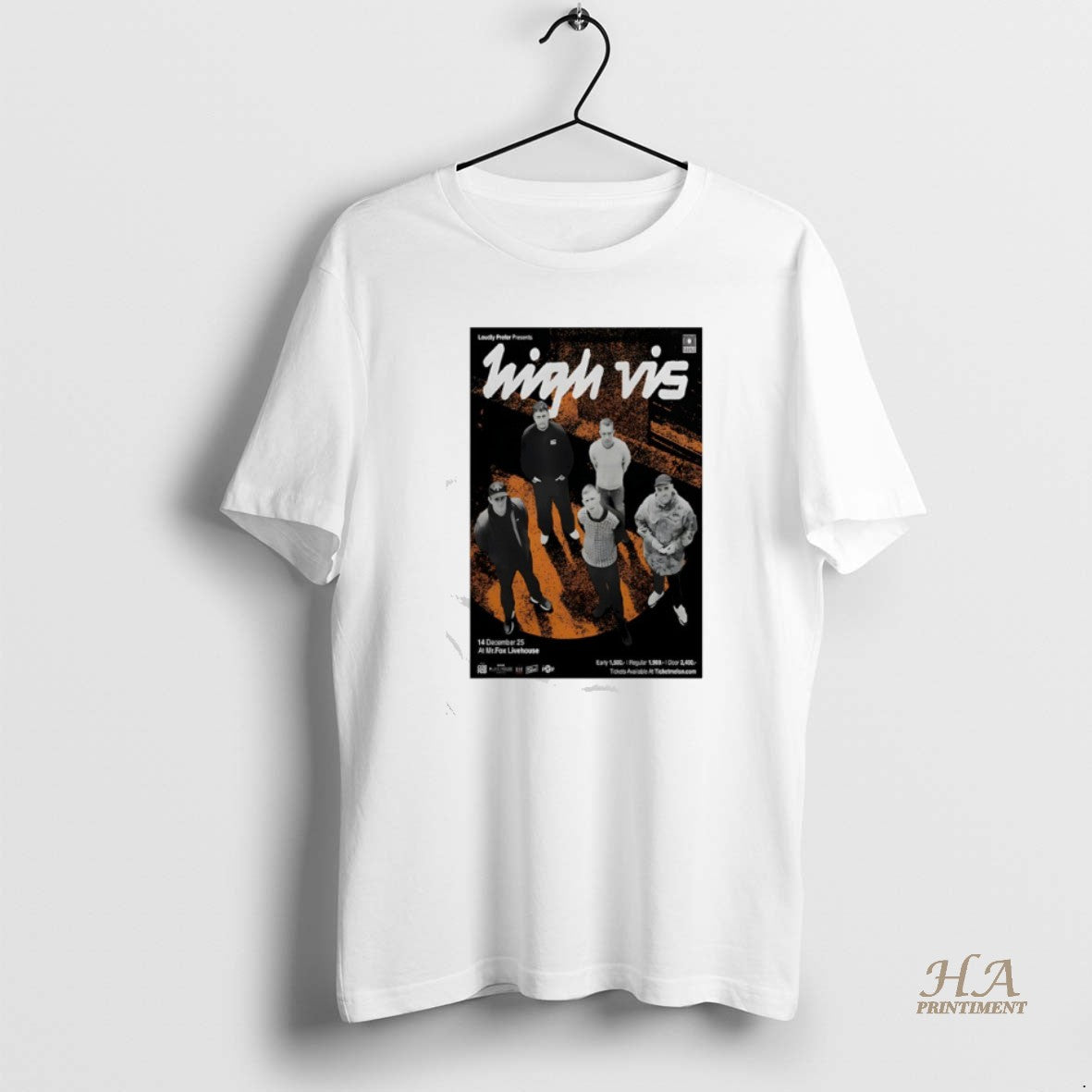 Official High Vis Tour Mr Fox Livehouse 2025 Shirt Hoodie Sweatshirt | PurePodTees.com
