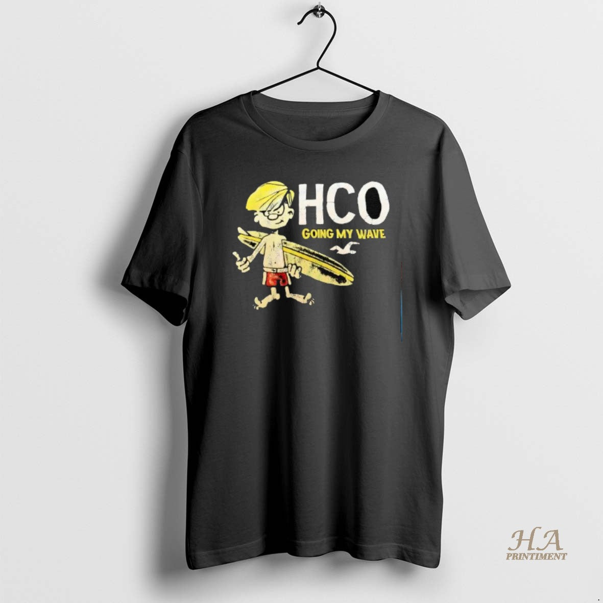 Official Hollister Co Going My Wave Retro Shirt Hoodie Sweatshirt | PurePodTees.com