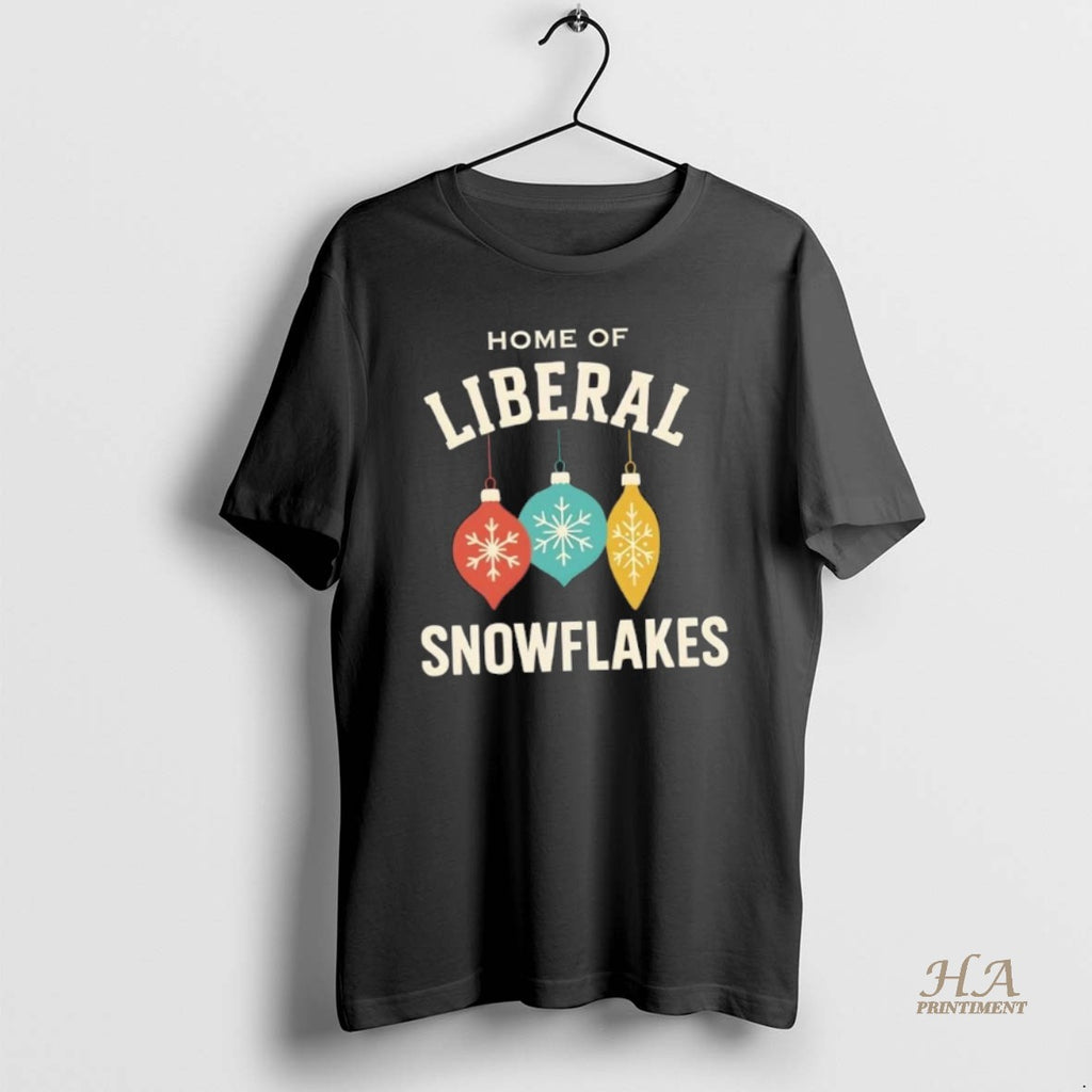 Official Home Of Liberal Snowflakes Christmas Shirt Hoodie Sweatshirt | PurePodTees.com