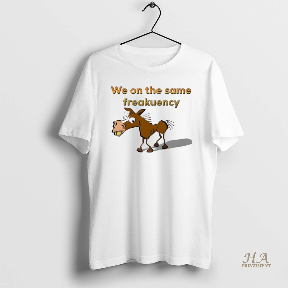 Official Horse Were On The Same Frequency Meme Shirt Hoodie Sweatshirt | PurePodTees.com