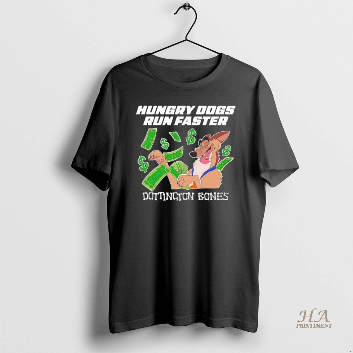 Official Hungry Dogs Run Faster Doddington Bones Shirt Hoodie Sweatshirt | PurePodTees.com