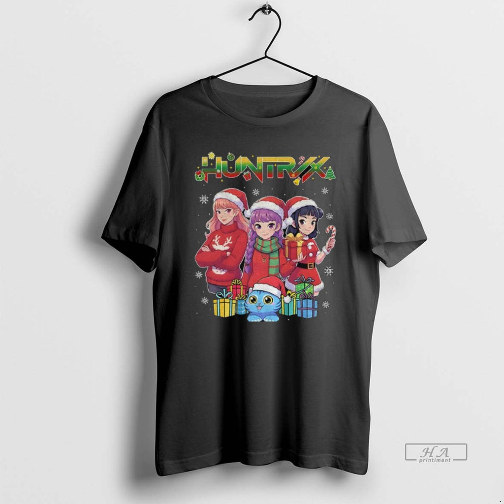 Official Huntrix Kpop Demon Hunters Derpy Tiger Merry Christmas
