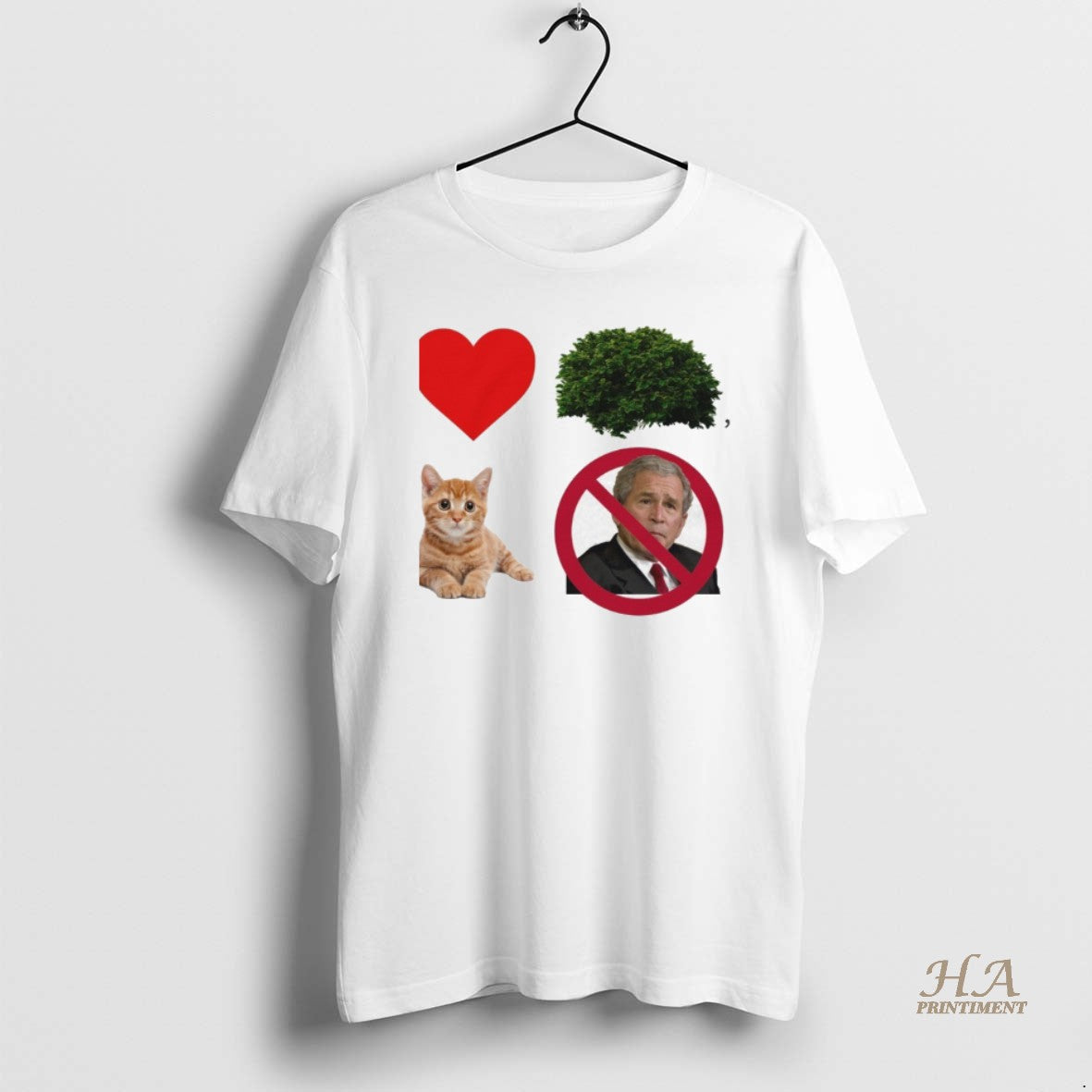 Official I Heart Bush The Pussy Not The President Shirt Hoodie Sweatshirt | PurePodTees.com