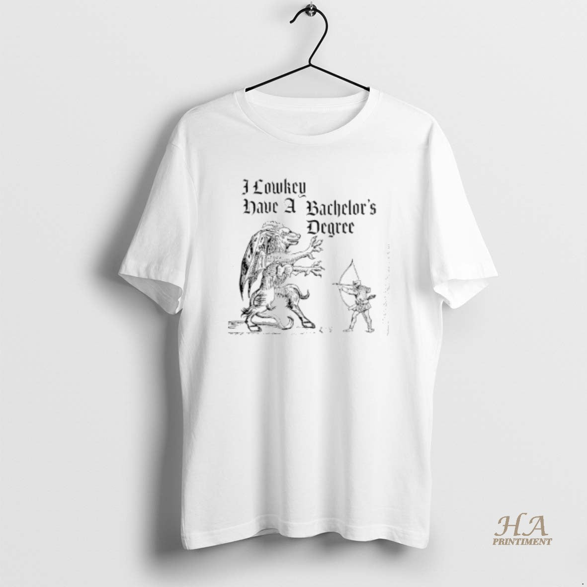 Official I Lowkey Have A Bachelors Degree Shirt Hoodie Sweatshirt | PurePodTees.com