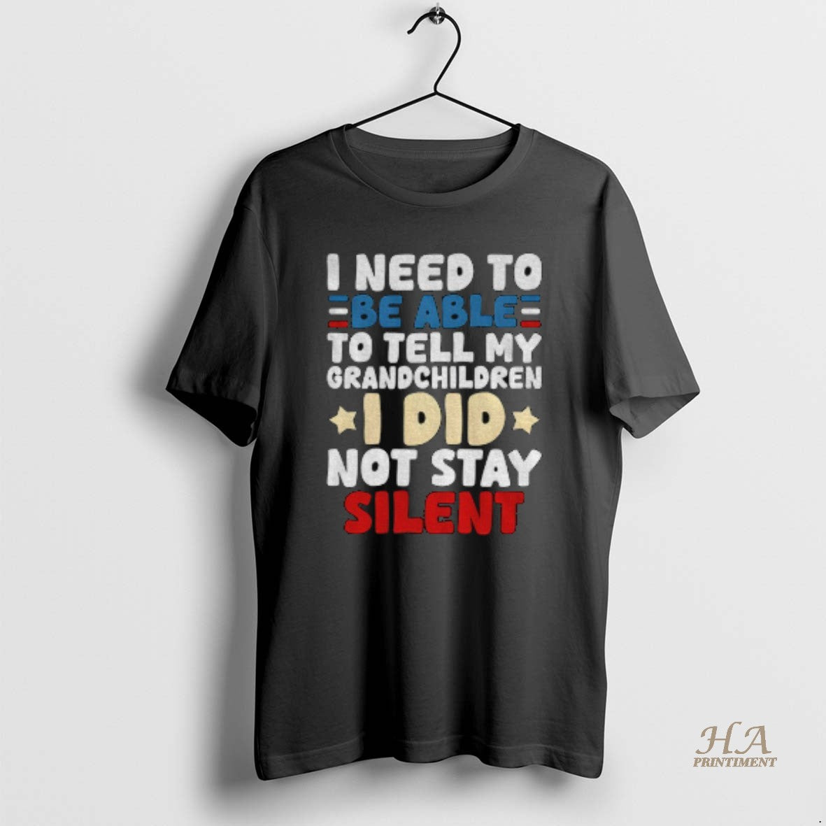 Official I Need To Be Able To Tell My Grandchildren I Did Not Stay Silent Shirt Hoodie Sweatshirt | PurePodTees.com