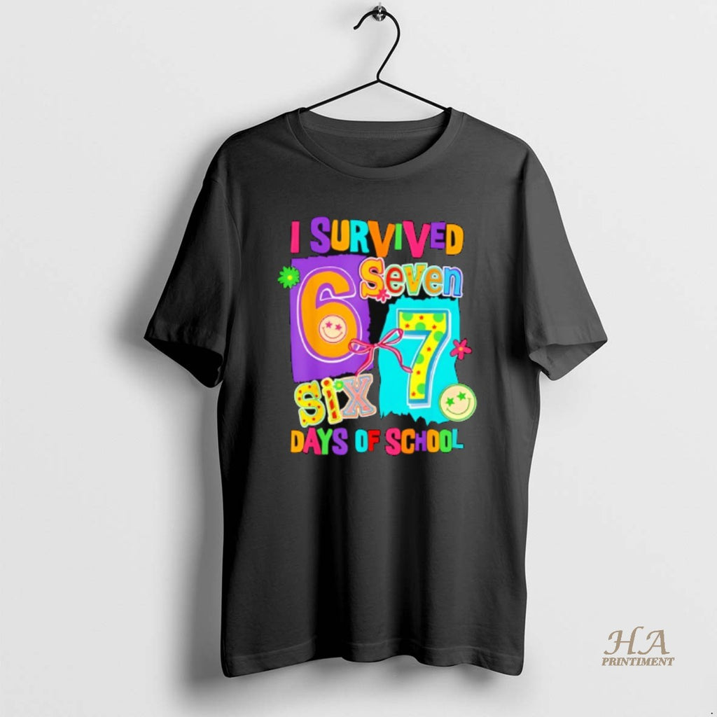 Official I Survived 67 Days Of School Funny Women Teacher Student Shirt Hoodie Sweatshirt | PurePodTees.com