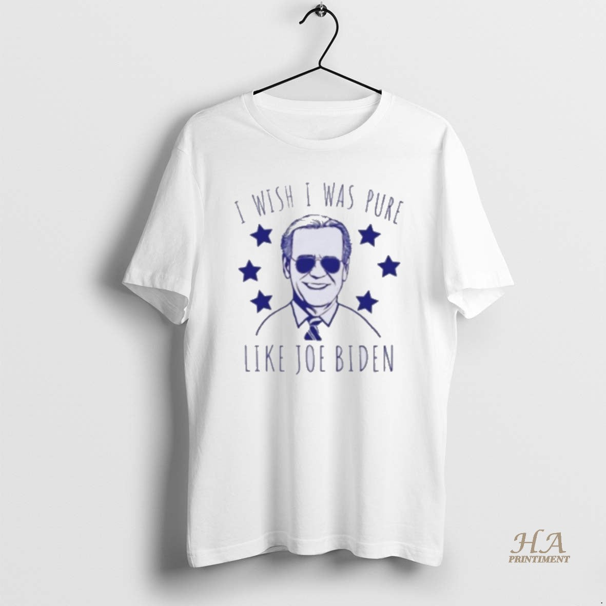 Official I Wish I Was Pure Like Joe Biden Shirt Hoodie Sweatshirt | PurePodTees.com
