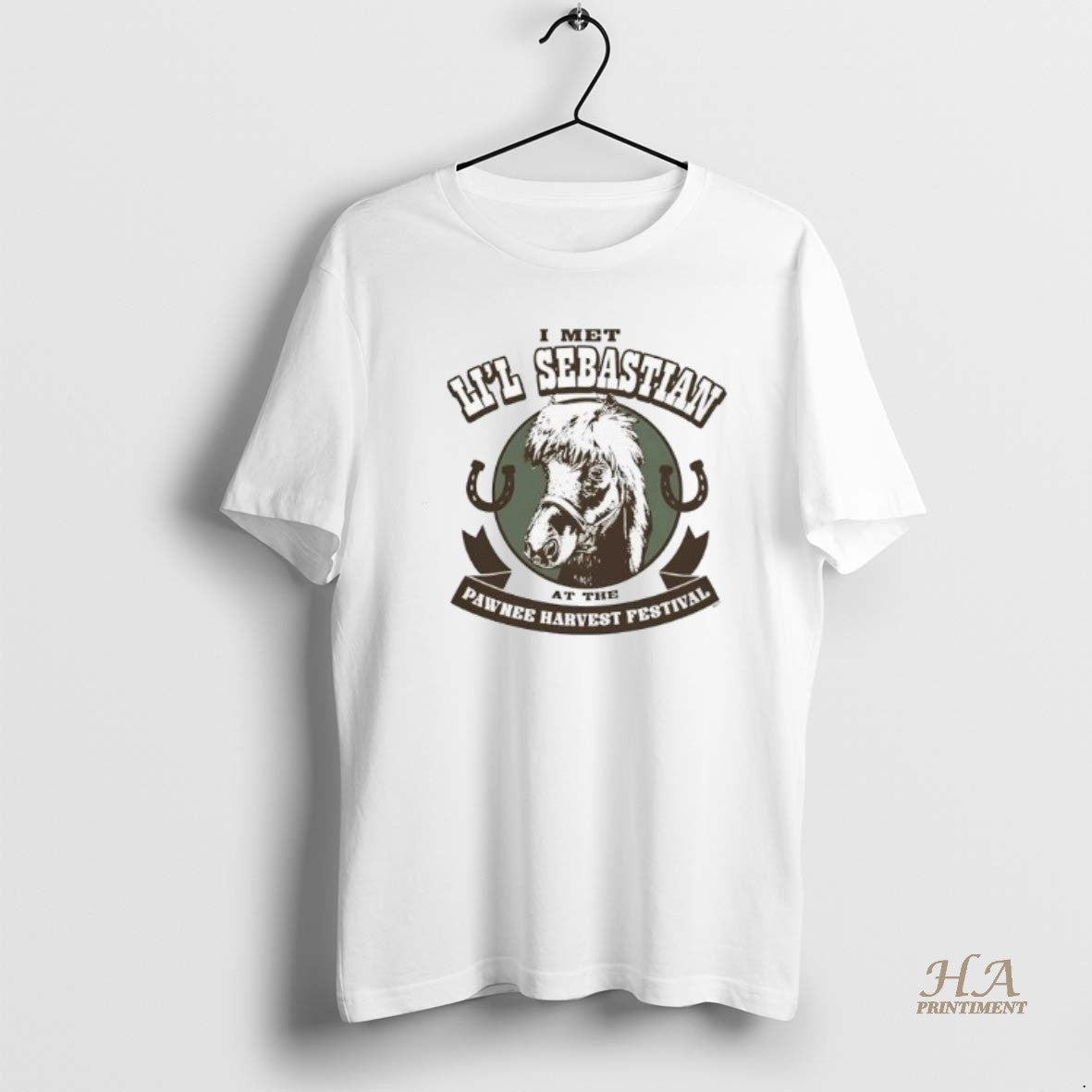 Official I Met Lil Sebastian Parks And Recreation Vintage Shirt Hoodie Sweatshirt | PurePodTees.com