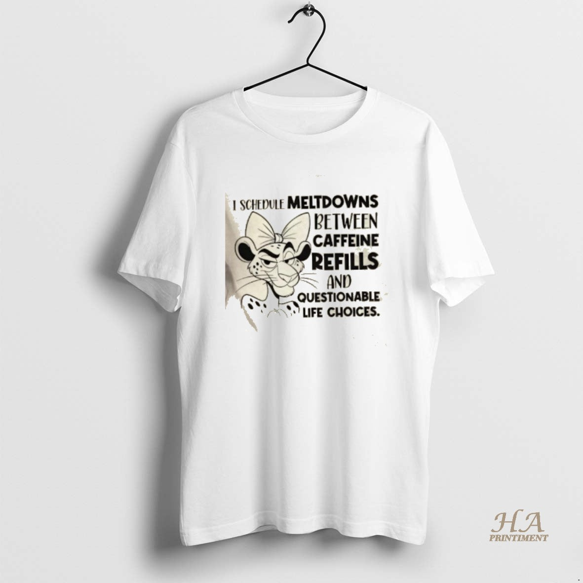 Official I Schedule Meltdowns Between Caffeine Refills And Questionable Life Choices Shirt Hoodie Sweatshirt