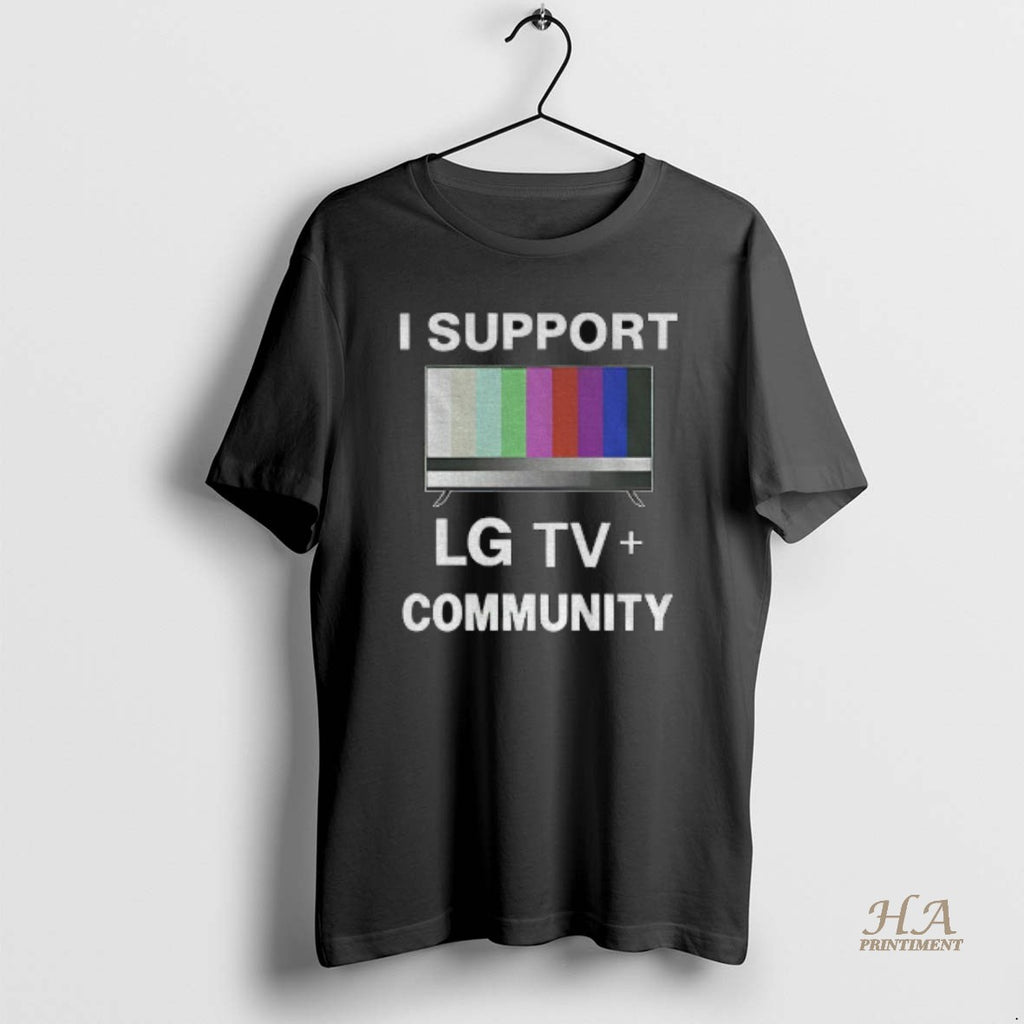 Official I Support Lgtv Community Lgbt Pride Month Shirt Hoodie Sweatshirt | PurePodTees.com