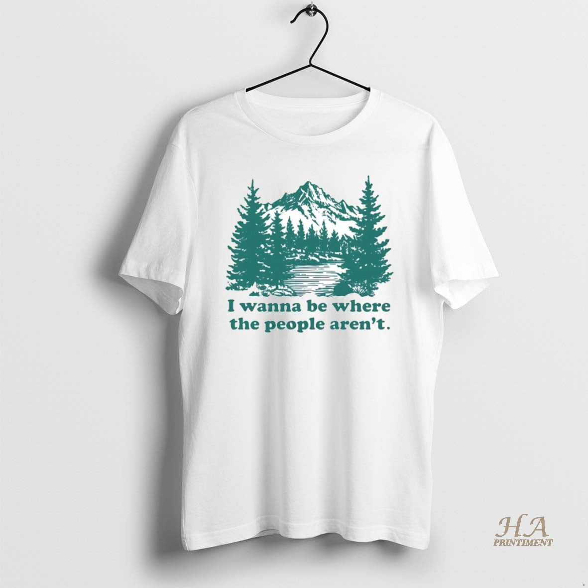 Official I Wanna Be Where The People Arent Shirt Hoodie Sweatshirt | PurePodTees.com