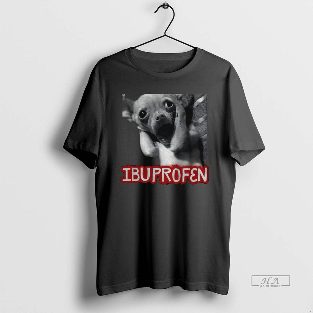 Official Ibuprofen Funny Dog Meme 90s Vintage