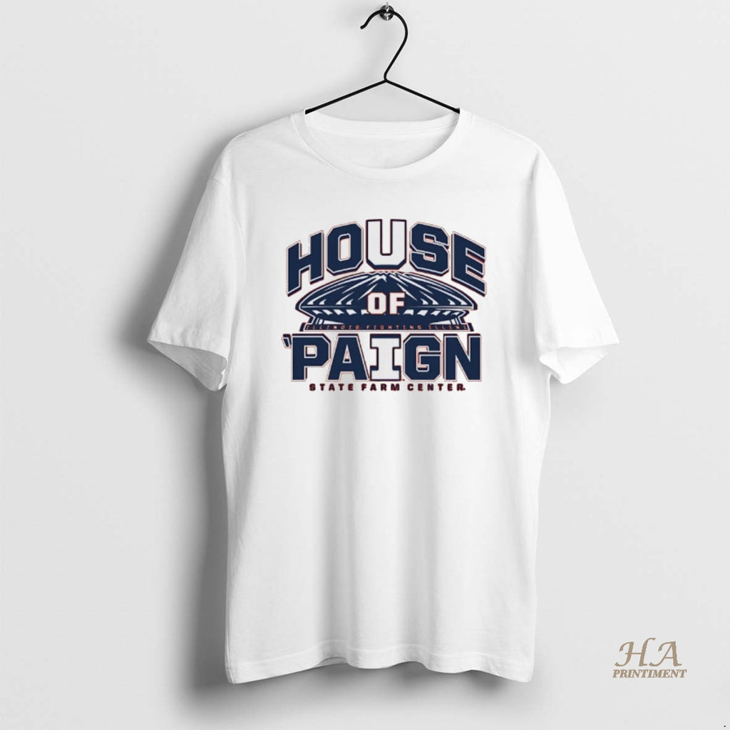 Official Illinois Fighting Illini House Of Paign State Farm Center Shirt Hoodie Sweatshirt | PurePodTees.com