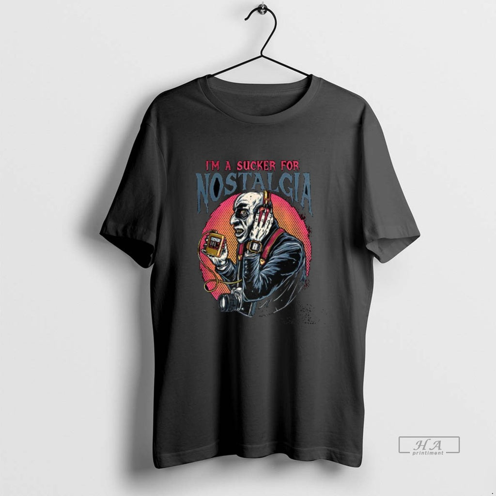 Official Im A Sucker For Nostalgic Vampire Halloween