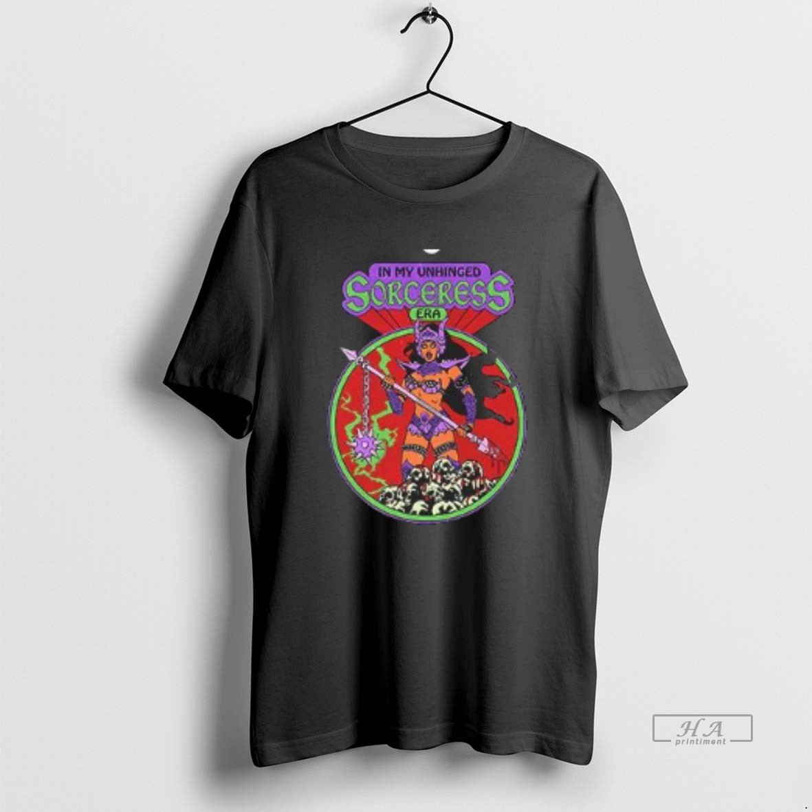 Official In My Unhinged Sorceress Era Halloween Graphic Shirt Hoodie Sweatshirt | PurePodTees.com