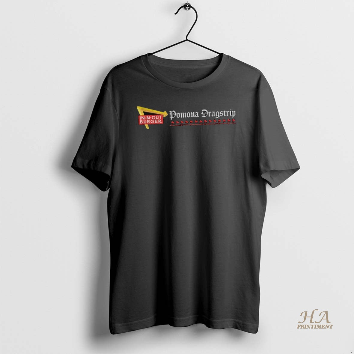 Official In N Out Burger Pomona Dragstrip Logo Shirt Hoodie Sweatshirt | PurePodTees.com