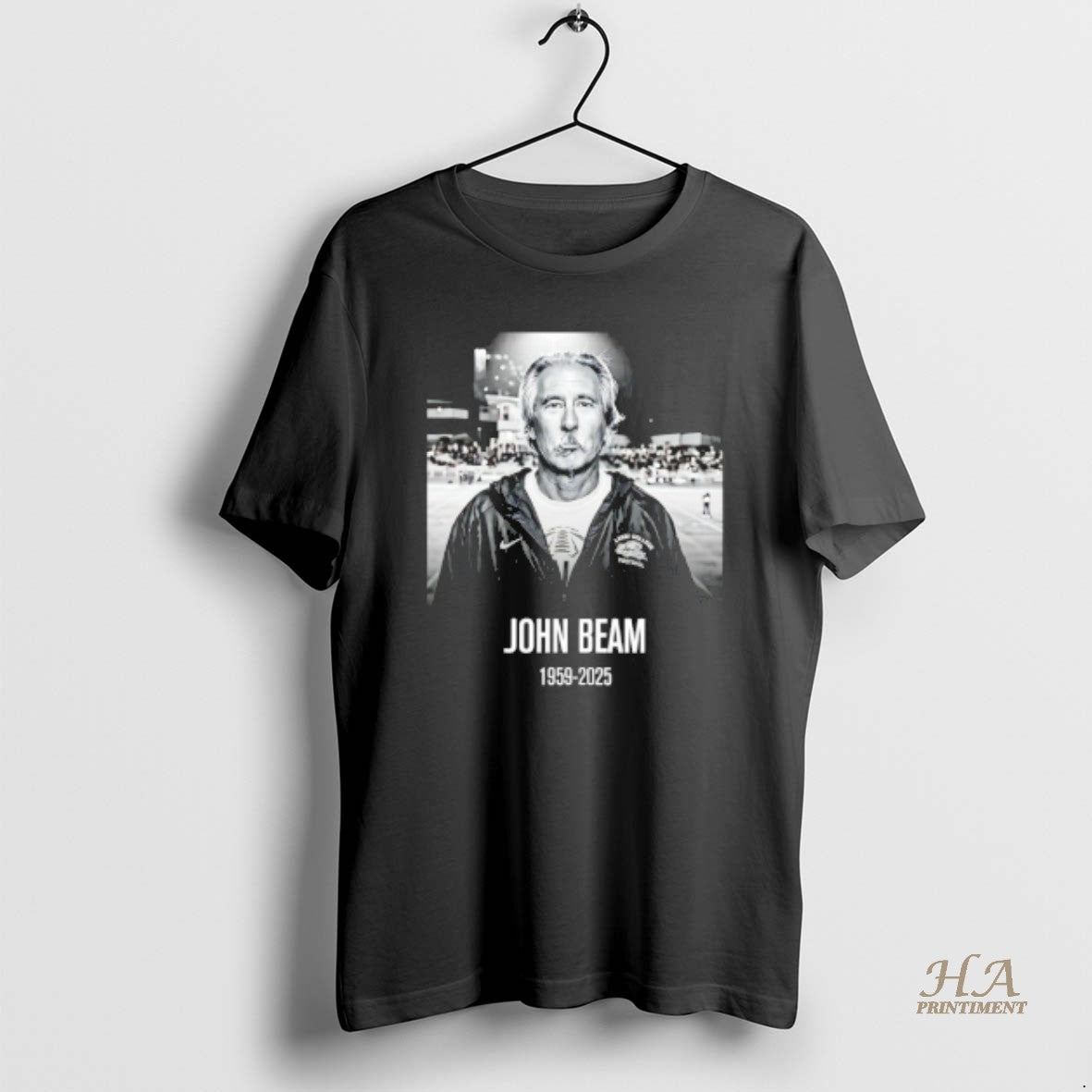 Official In Loving Memory Oakland Football John Beam 1959 2025 Shirt Hoodie Sweatshirt | PurePodTees.com