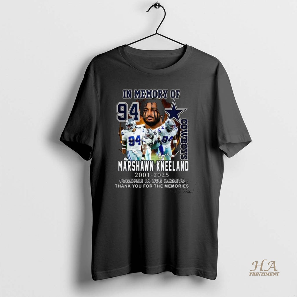 Official In Memory Of Marshawn Kneeland 2001 2025 Forever In Our Hearts Signature Shirt Hoodie Sweatshirt | PurePodTees.com