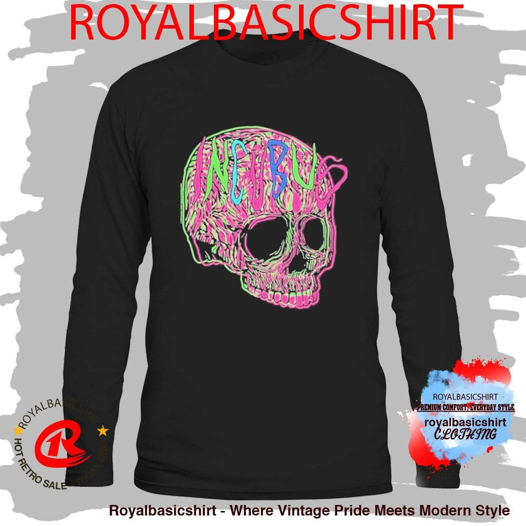 Incubus Neon Skull Shirt