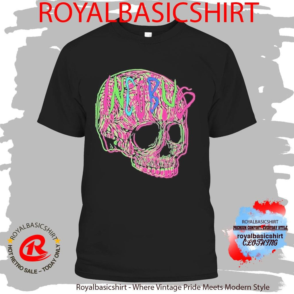 Incubus Neon Skull Shirt