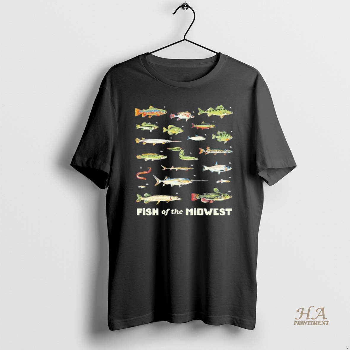 Official Indiana Fish Of The Midwest Shirt Hoodie Sweatshirt | PurePodTees.com