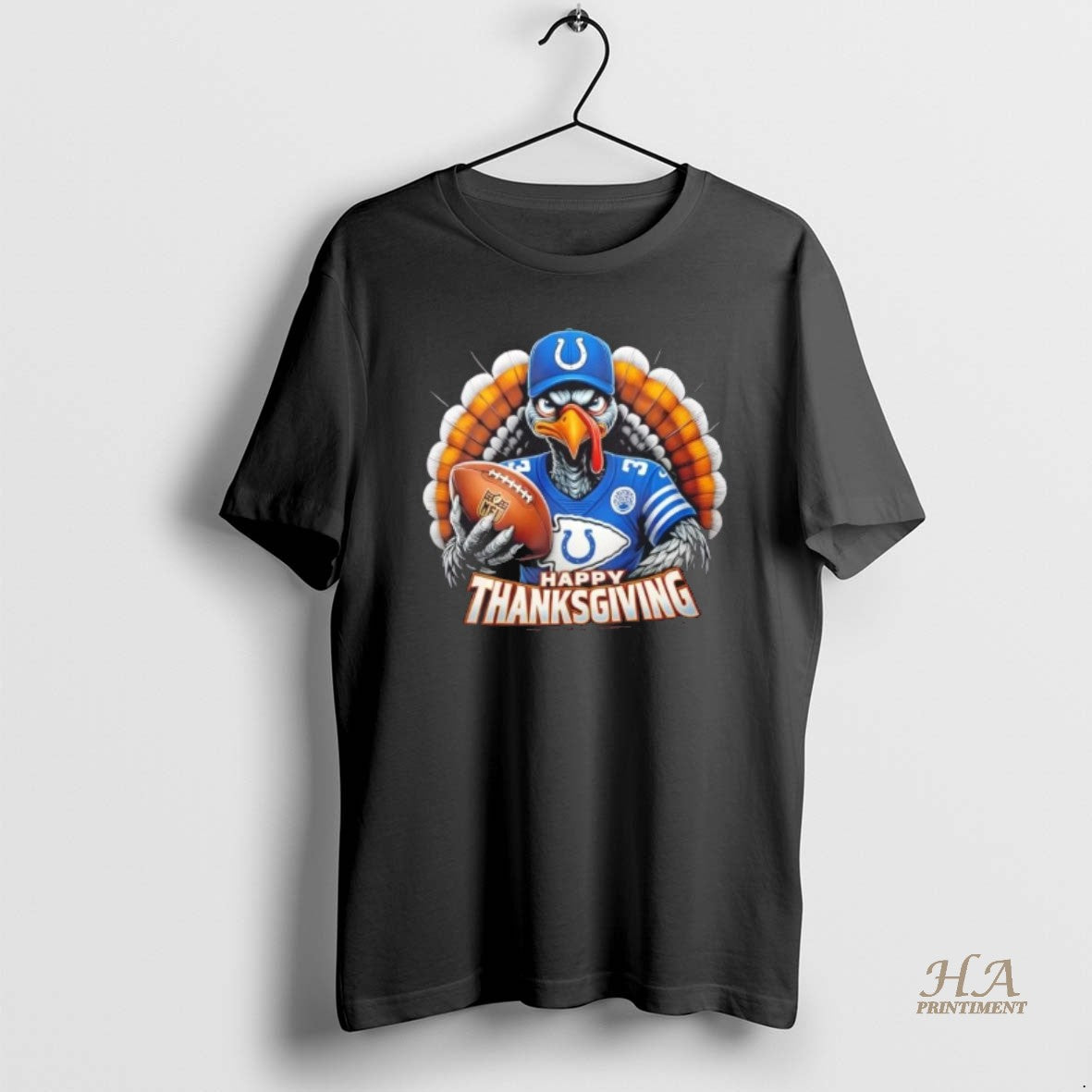 Official Indianapolis Colts Football X Turkey Happy Thanksgiving Shirt Hoodie Sweatshirt | PurePodTees.com